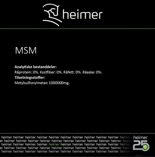 Heimer MSM 1KG - Bilde 2