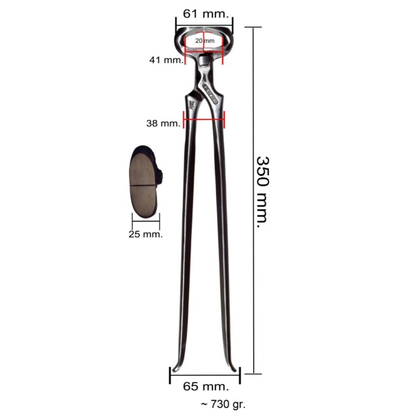 ICar Mid Size Hoof Nipper 14''