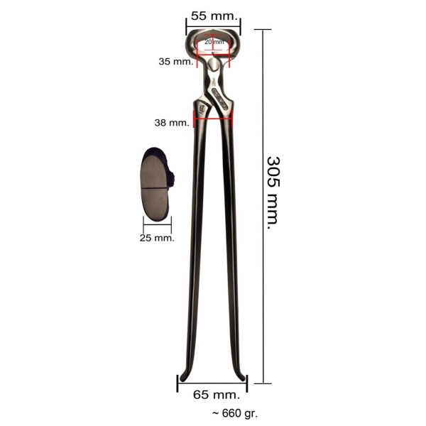 ICar Racetrack Hoof Nipper 12''