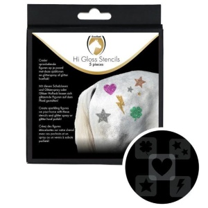 Excellent Hi gloss stencils 5pk