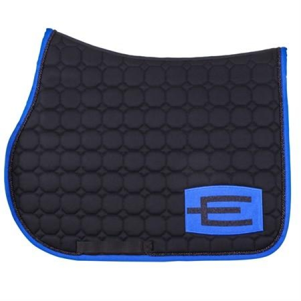 Equiline Octagon E-logo schabrak Sort/Royal